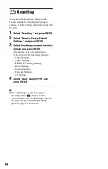 Preview for 68 page of Sony 4-145-650-11(1) Operating Instructions Manual