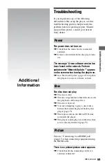 Preview for 69 page of Sony 4-145-650-11(1) Operating Instructions Manual