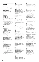 Preview for 86 page of Sony 4-145-650-11(1) Operating Instructions Manual