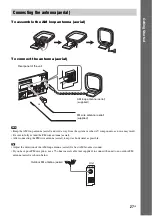 Предварительный просмотр 27 страницы Sony 4-147-228-12(1) Operating Instructions Manual