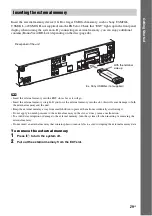 Предварительный просмотр 29 страницы Sony 4-147-228-12(1) Operating Instructions Manual