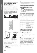 Предварительный просмотр 32 страницы Sony 4-147-228-12(1) Operating Instructions Manual