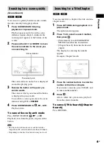 Предварительный просмотр 45 страницы Sony 4-147-228-12(1) Operating Instructions Manual