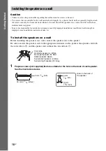 Предварительный просмотр 18 страницы Sony 4-147-229-13(1) Operating Instructions Manual