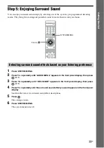 Предварительный просмотр 33 страницы Sony 4-147-229-13(1) Operating Instructions Manual