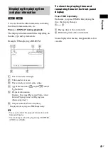 Предварительный просмотр 41 страницы Sony 4-147-229-13(1) Operating Instructions Manual