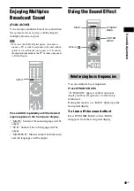 Предварительный просмотр 49 страницы Sony 4-147-229-13(1) Operating Instructions Manual