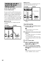 Предварительный просмотр 60 страницы Sony 4-147-229-13(1) Operating Instructions Manual