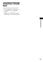 Предварительный просмотр 73 страницы Sony 4-147-229-13(1) Operating Instructions Manual