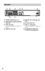 Preview for 12 page of Sony 4-151-079-11(1) Operating Instructions Manual