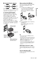 Preview for 17 page of Sony 4-151-079-11(1) Operating Instructions Manual