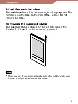 Предварительный просмотр 9 страницы Sony 4-153-621-13(1) User Manual