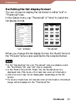 Предварительный просмотр 61 страницы Sony 4-153-621-13(1) User Manual