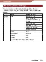 Предварительный просмотр 163 страницы Sony 4-153-621-13(1) User Manual