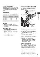 Preview for 13 page of Sony 4-157-878-12(1) Operating Manual