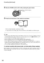 Preview for 22 page of Sony 4-157-878-12(1) Operating Manual