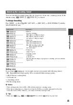 Preview for 25 page of Sony 4-157-878-12(1) Operating Manual