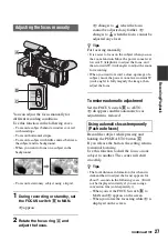 Preview for 27 page of Sony 4-157-878-12(1) Operating Manual