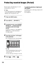 Preview for 58 page of Sony 4-157-878-12(1) Operating Manual