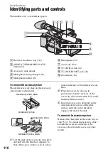 Предварительный просмотр 116 страницы Sony 4-157-878-12(1) Operating Manual