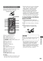 Предварительный просмотр 121 страницы Sony 4-157-878-12(1) Operating Manual