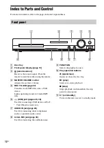 Preview for 12 page of Sony 4-165-481-11(1) Operating Instructions Manual