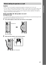 Preview for 21 page of Sony 4-165-481-11(1) Operating Instructions Manual