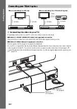 Preview for 26 page of Sony 4-165-481-11(1) Operating Instructions Manual