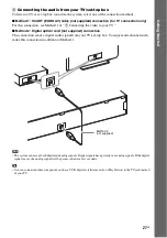 Preview for 27 page of Sony 4-165-481-11(1) Operating Instructions Manual