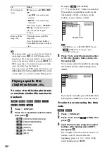 Preview for 36 page of Sony 4-165-481-11(1) Operating Instructions Manual