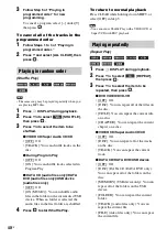 Preview for 40 page of Sony 4-165-481-11(1) Operating Instructions Manual