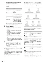 Preview for 44 page of Sony 4-165-481-11(1) Operating Instructions Manual