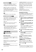 Preview for 66 page of Sony 4-165-481-11(1) Operating Instructions Manual