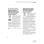 Preview for 2 page of Sony 4-166-309-11(1) Operating Instructions Manual