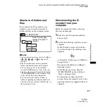 Preview for 61 page of Sony 4-166-309-11(1) Operating Instructions Manual