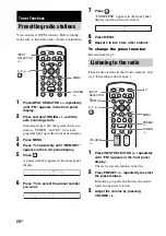 Preview for 20 page of Sony 4-170-060-12(1) Operating Instructions Manual