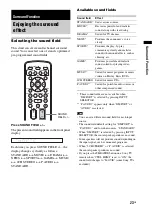 Предварительный просмотр 23 страницы Sony 4-170-060-12(1) Operating Instructions Manual