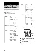 Предварительный просмотр 28 страницы Sony 4-170-060-12(1) Operating Instructions Manual