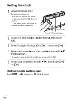 Предварительный просмотр 20 страницы Sony 4-170-840-11(1) Instruction Manual