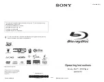 Sony 4-188-206-11(1) Operating Instructions Manual предпросмотр