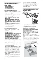 Preview for 4 page of Sony 40NX700 Setup Manual