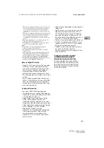 Preview for 9 page of Sony 416238 Reference Manual