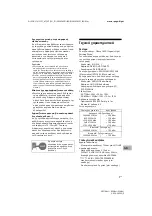 Preview for 161 page of Sony 416238 Reference Manual