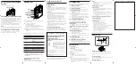 Preview for 2 page of Sony 453V Operating Instructions