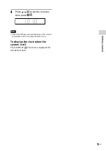 Preview for 11 page of Sony 4548736019614 Operating Instructions Manual