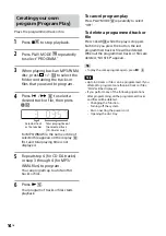 Preview for 14 page of Sony 4548736019614 Operating Instructions Manual