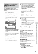 Preview for 21 page of Sony 4548736019614 Operating Instructions Manual