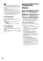 Preview for 28 page of Sony 4548736019614 Operating Instructions Manual