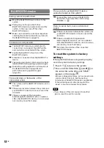 Preview for 32 page of Sony 4548736019614 Operating Instructions Manual