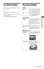 Preview for 21 page of Sony 45CS Operating Instructions Manual